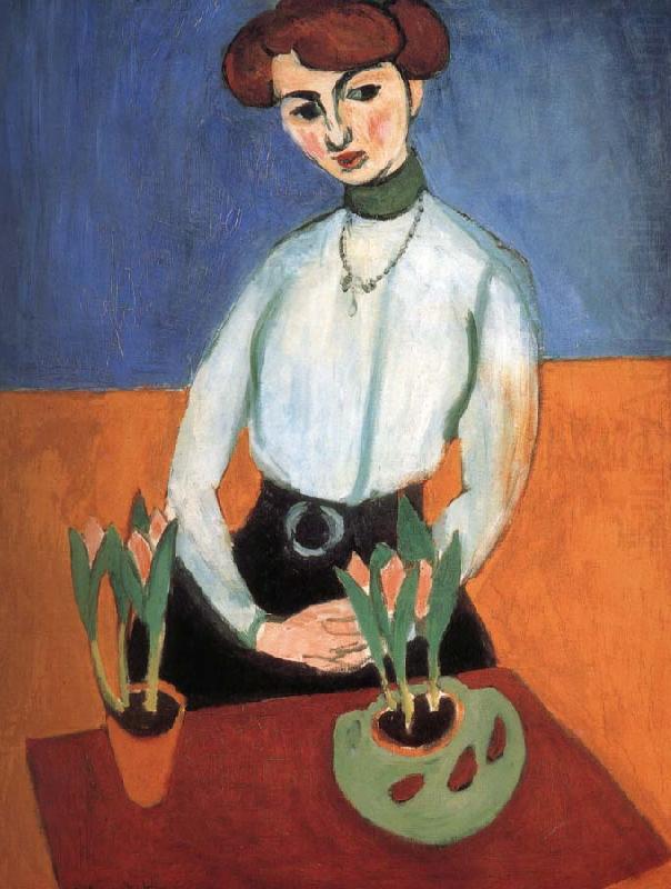 Henri Matisse Girls and tulip china oil painting image